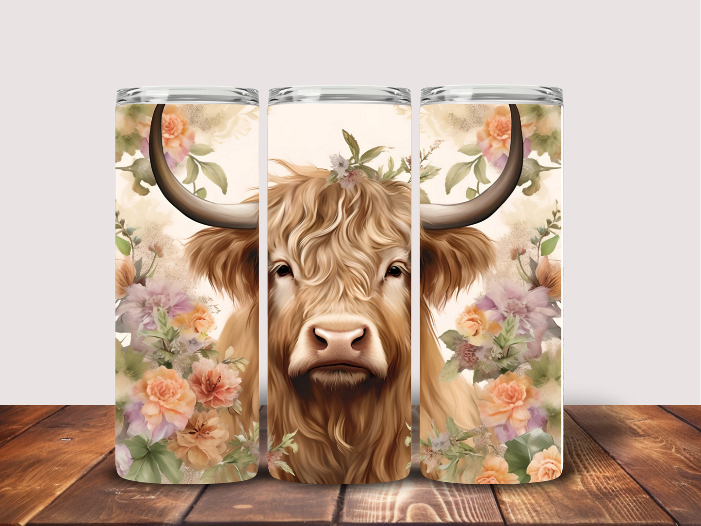 Highland Cow Tumblers