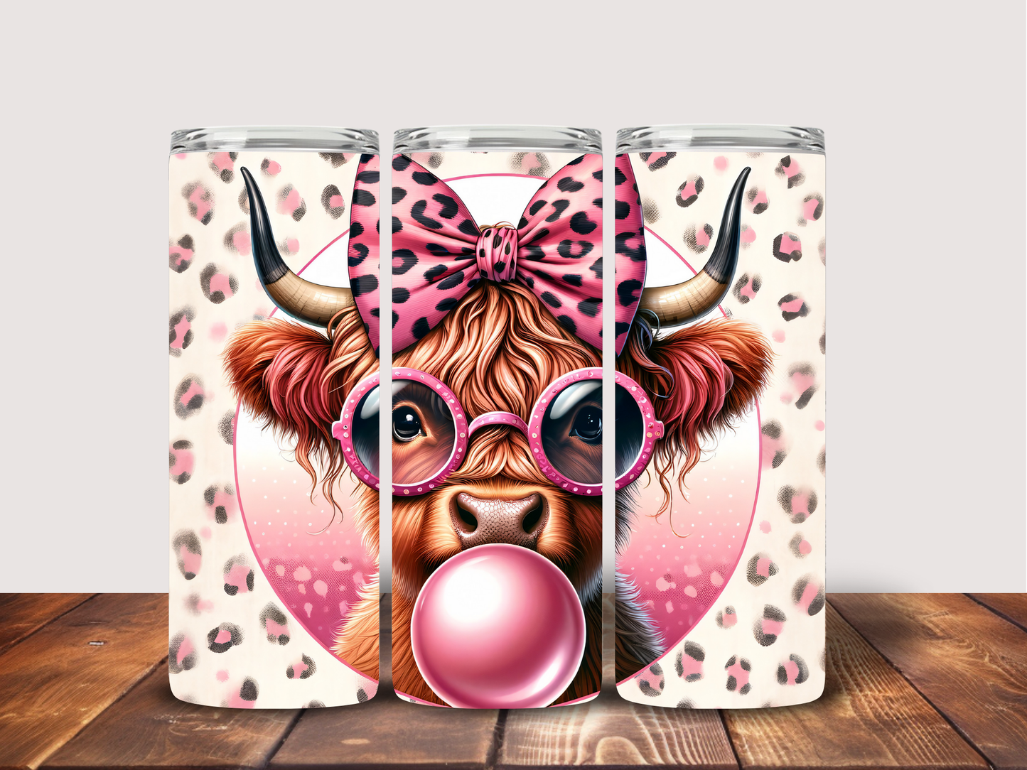 Highland Cow Tumblers