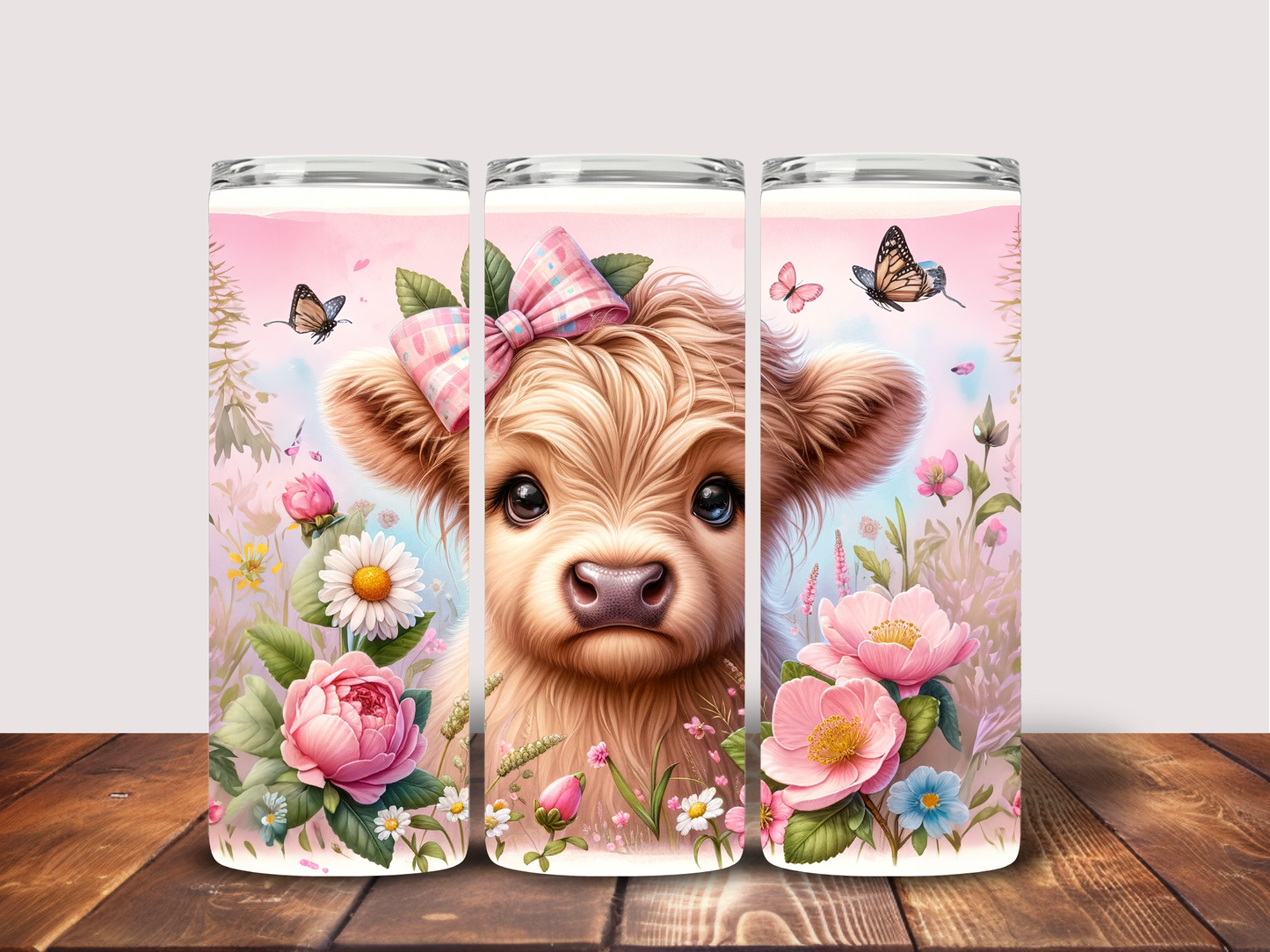 Highland Cow Tumblers