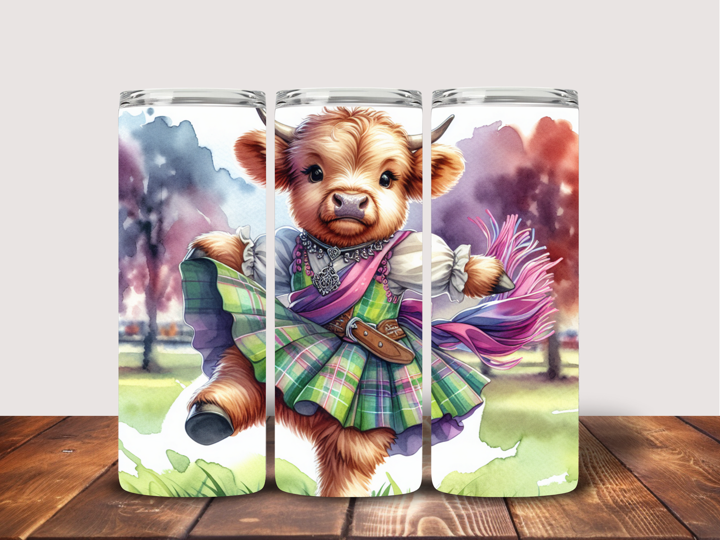 Highland Cow Tumblers