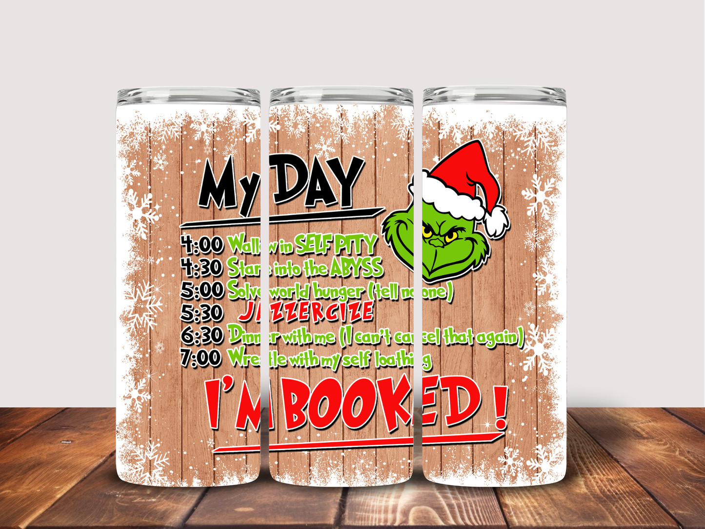 Christmas 20oz Sublimation Tumbler