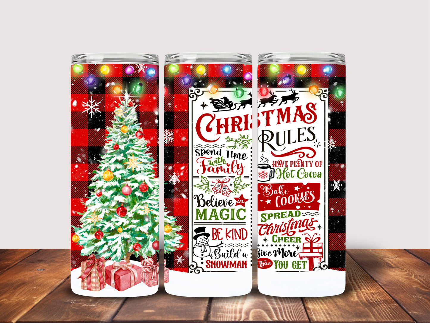 Christmas 20oz Sublimation Tumbler