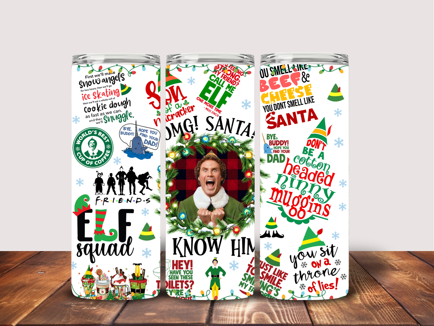 Christmas 20oz Sublimation Tumbler