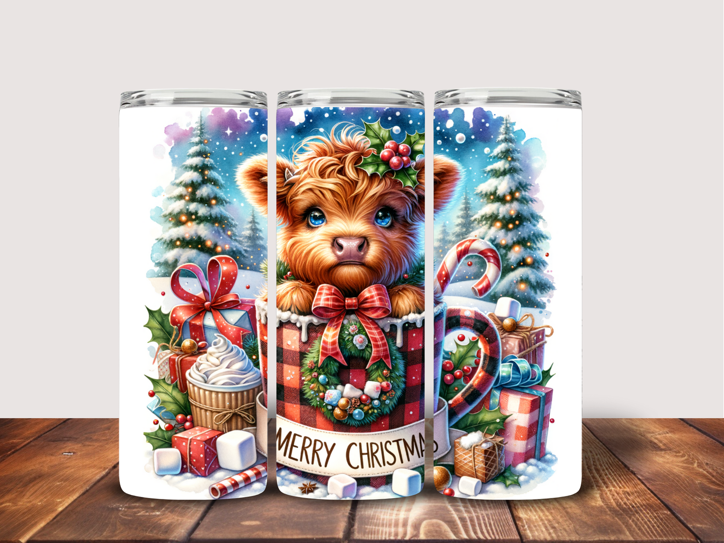 Christmas 20oz Sublimation Tumbler