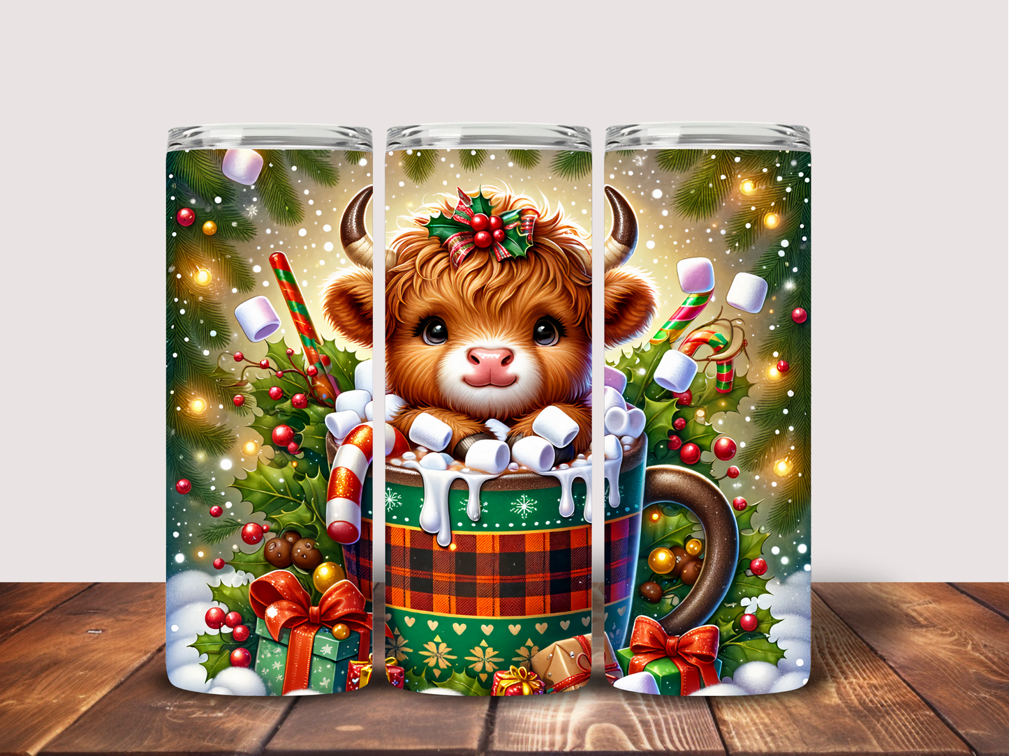 Christmas 20oz Sublimation Tumbler