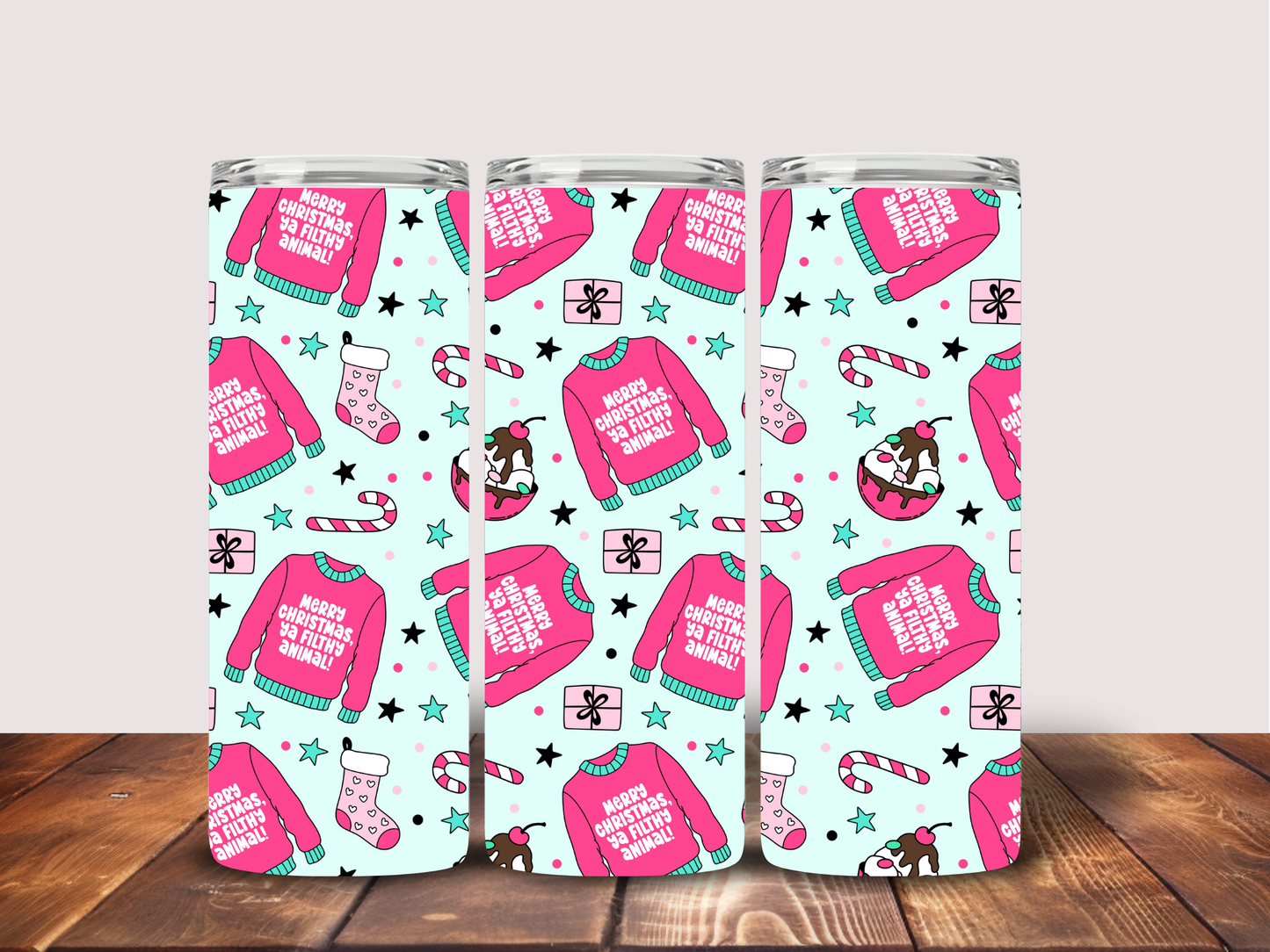 Christmas 20oz Sublimation Tumbler