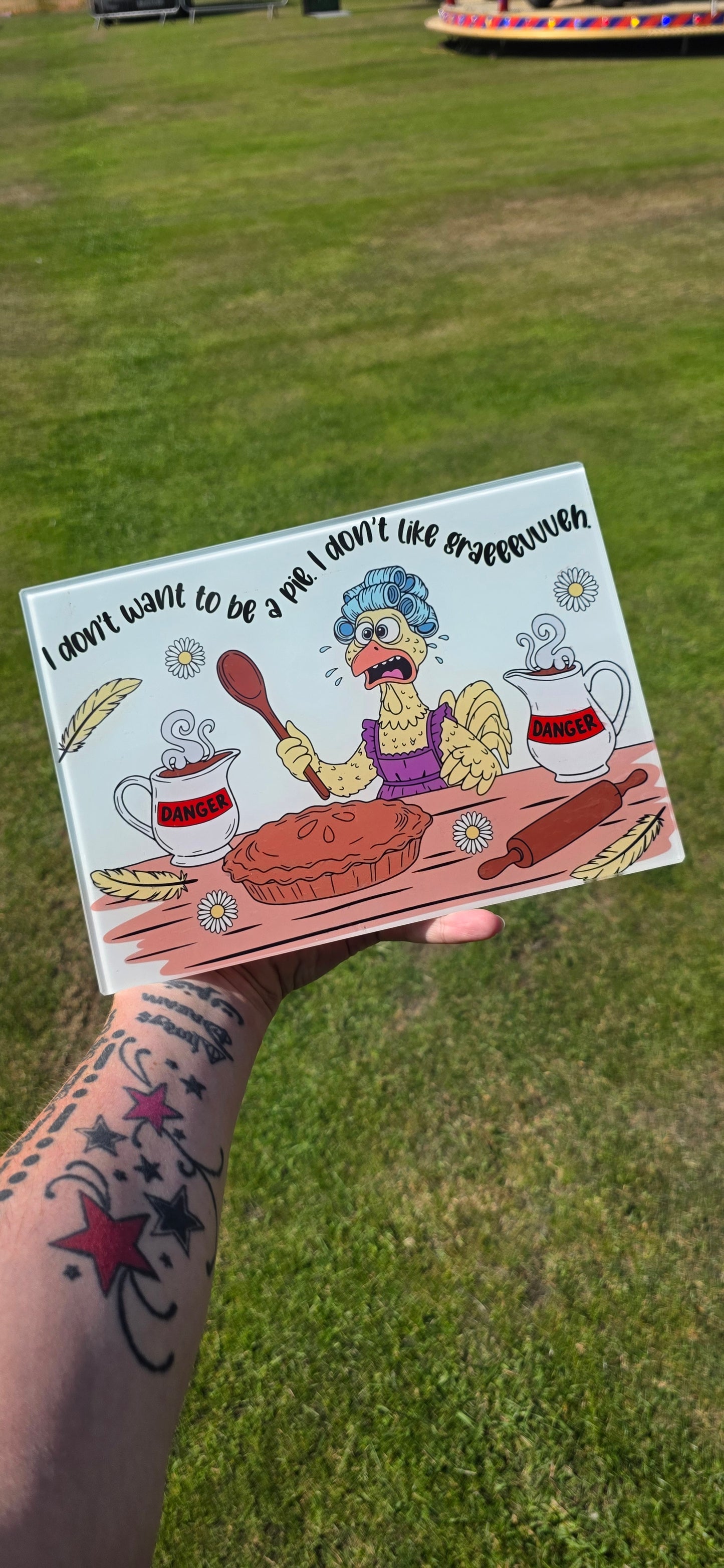 A4 Glass Chopping Boards