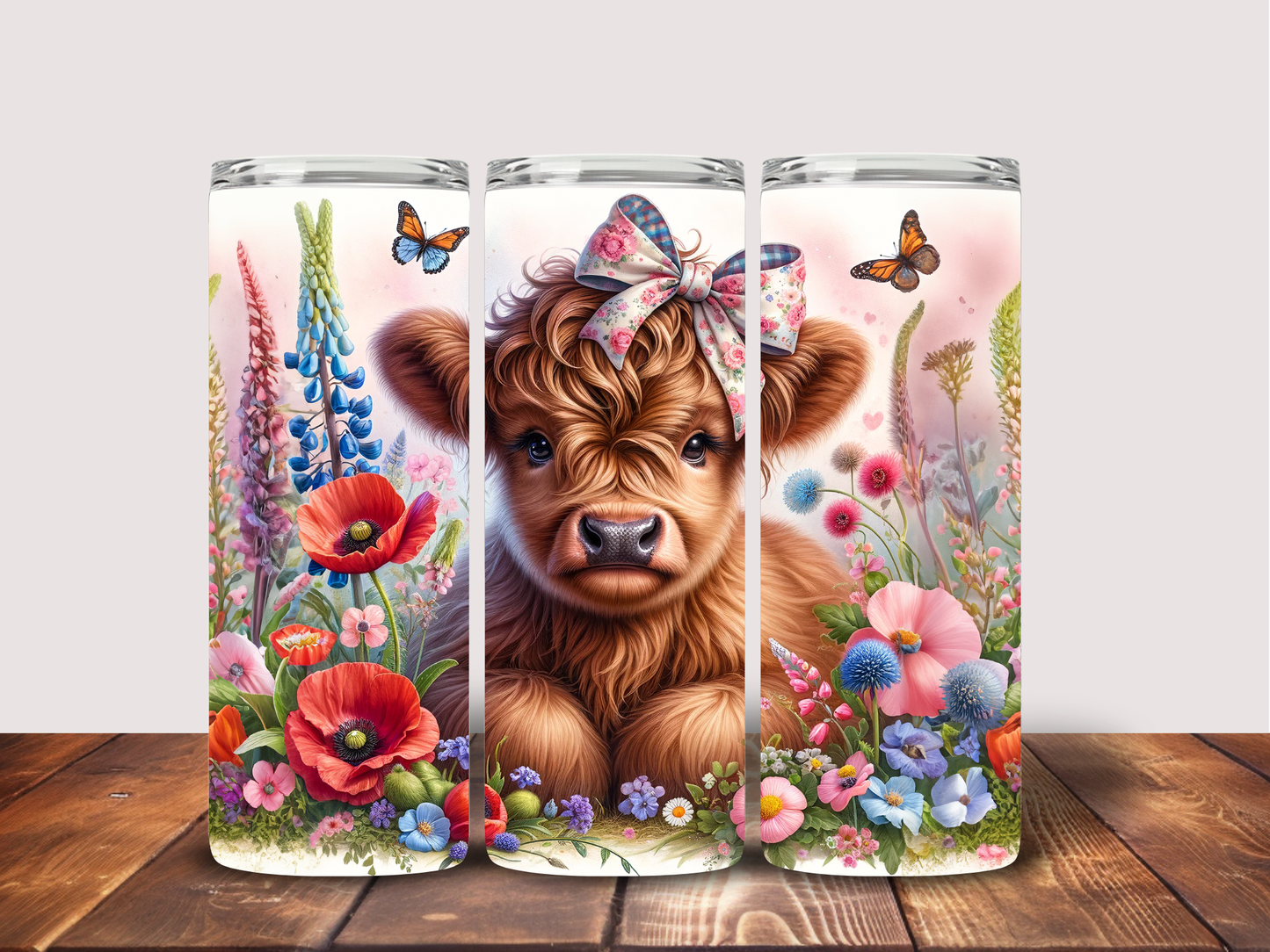 Highland Cow Tumblers