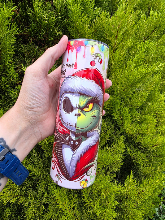 Grinchy/jack Tumbler