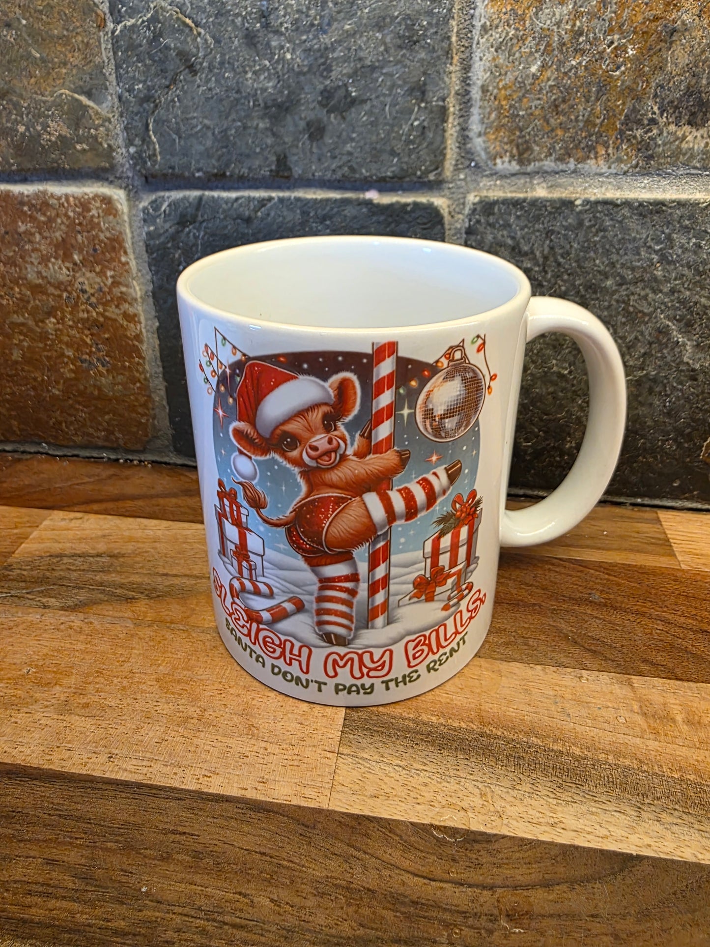 Sleigh Reindeer Mug