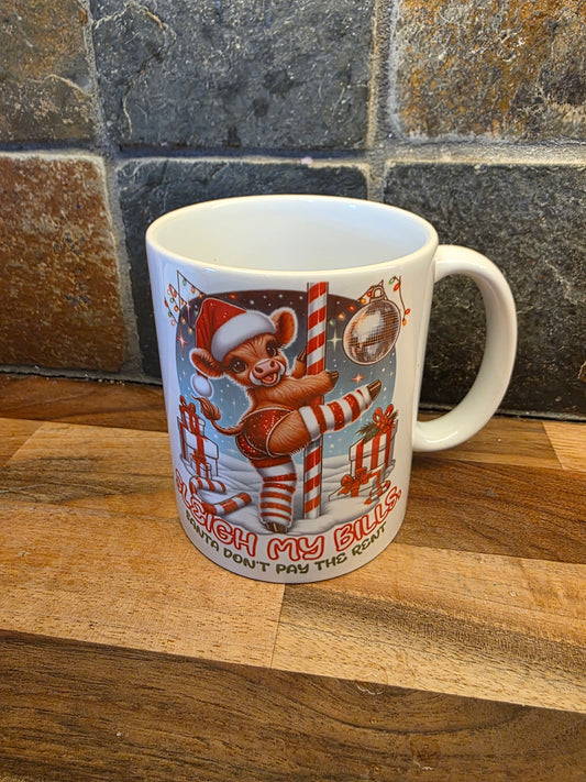Sleigh Reindeer Mug